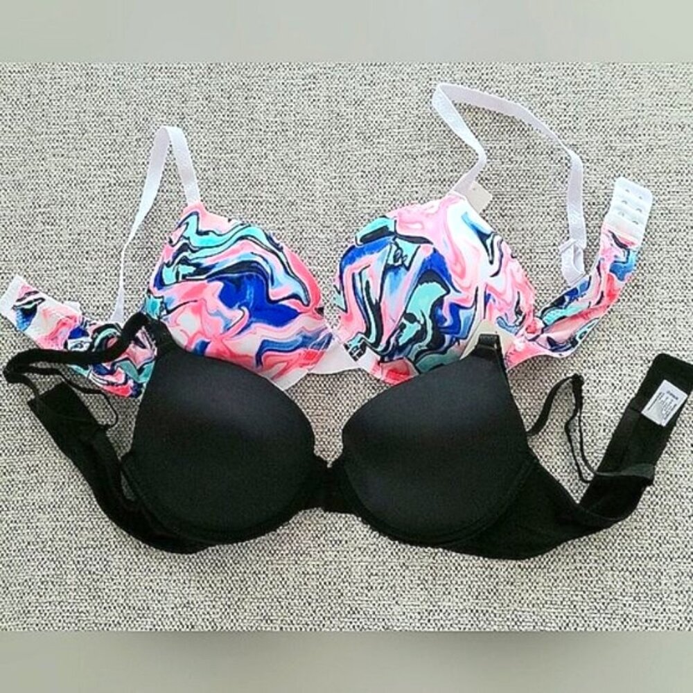 2 Lightly Padded bras